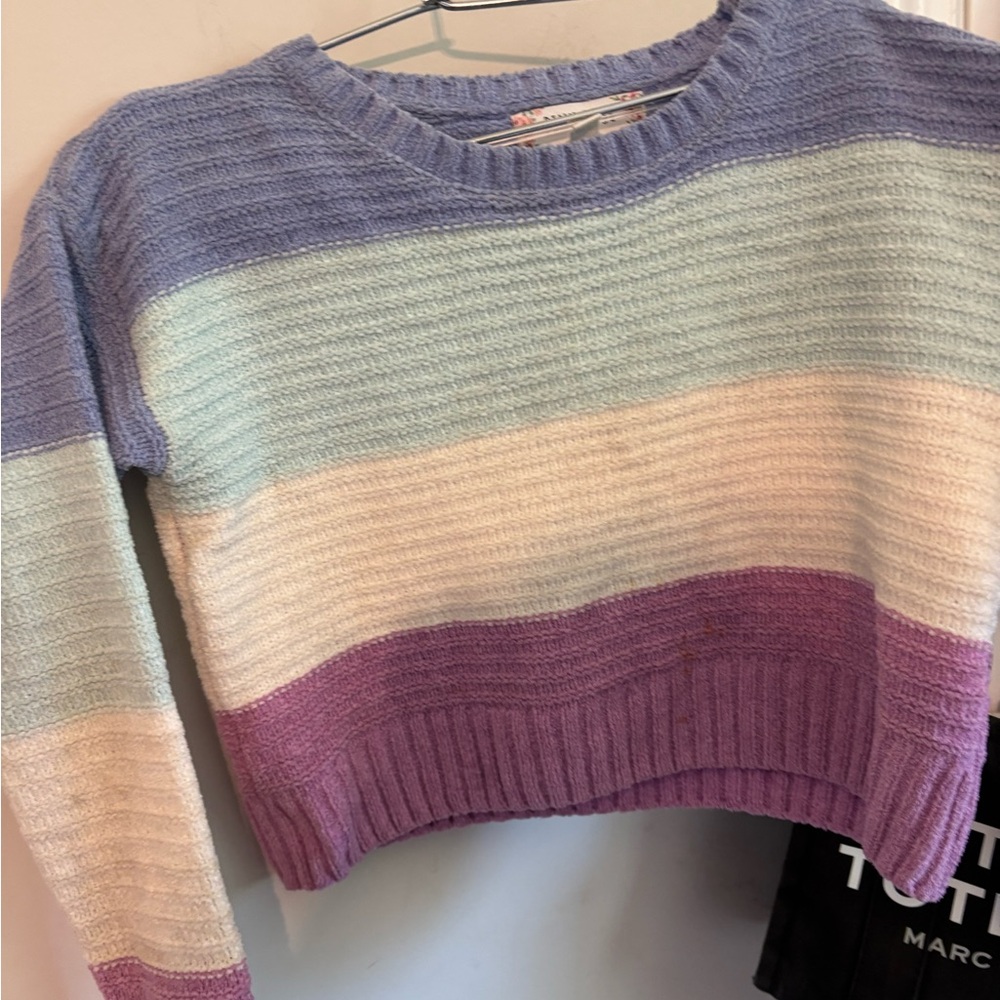 Colorful Striped Women's Sweater